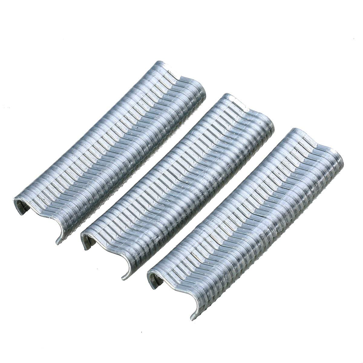 600pcs M Clips Staples For Rabbit Chicken Mesh Cage Wire Ringer Fencing Mayitr Repair Hand Tools