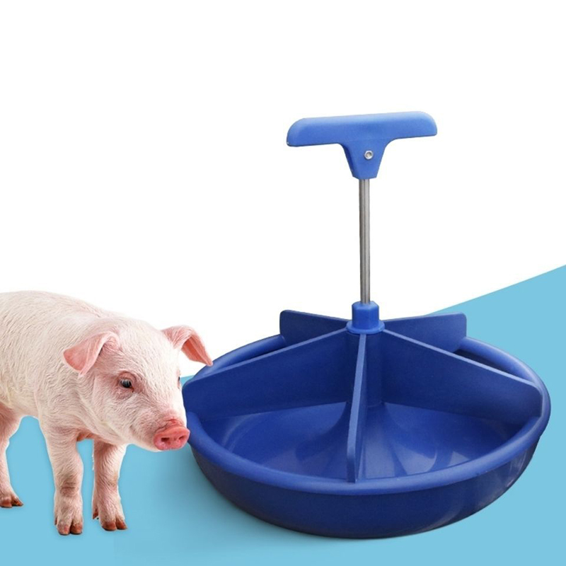 Pig feed Trough Pig Feeder 5 Slot Bucket Heavy Duty Pet Livestock feed Bowl