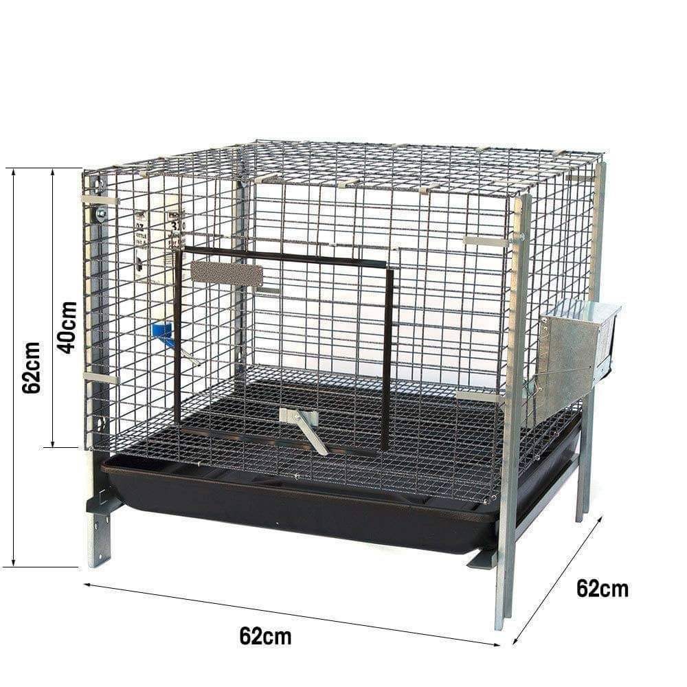 Foldable  Dog ,Cat, Rabbit Cage/Crate/Carrier with Tray, Single Door