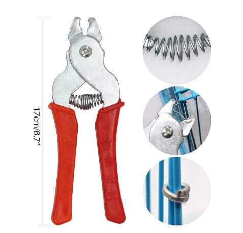 Scattered M Nail Plier With 600 M Nails