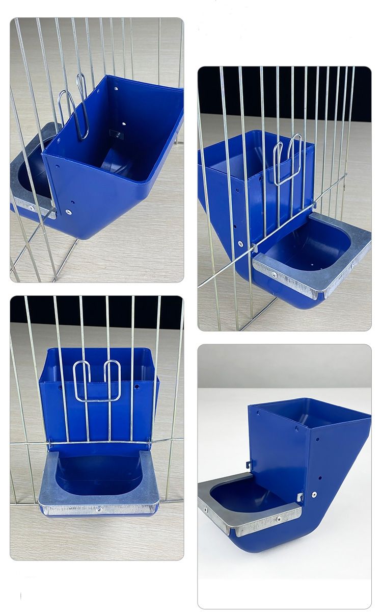 Plastic Rabbit Feeder Box  J Feeder Box