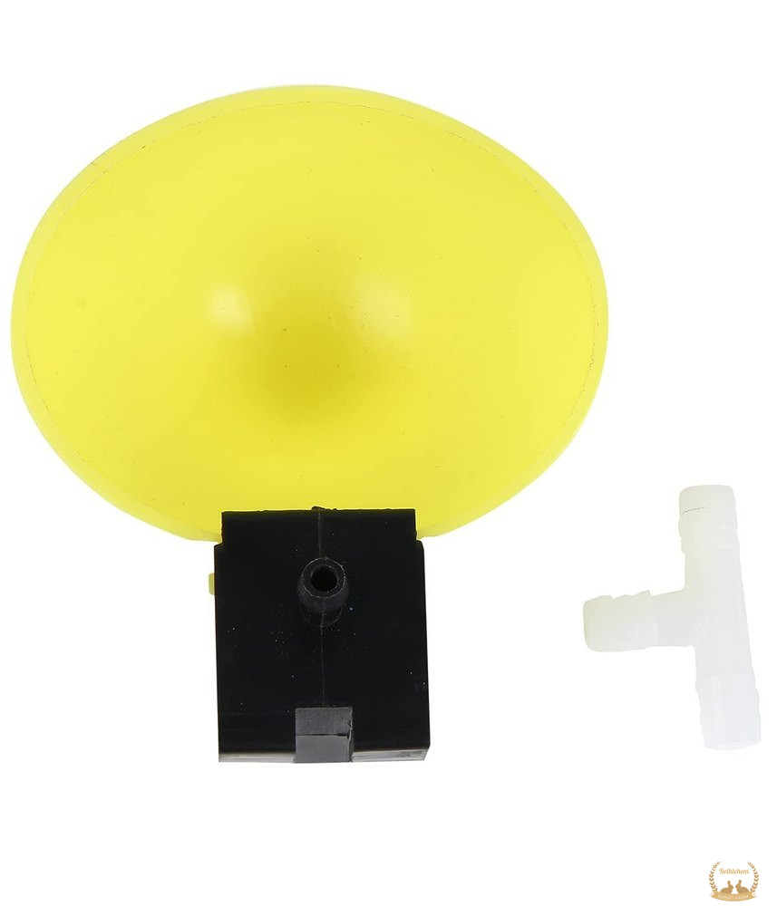 Automatic Bird Drinker (Pack of 5) - Ideal for Pigeon, Quail, and Chicken (Yellow Color)