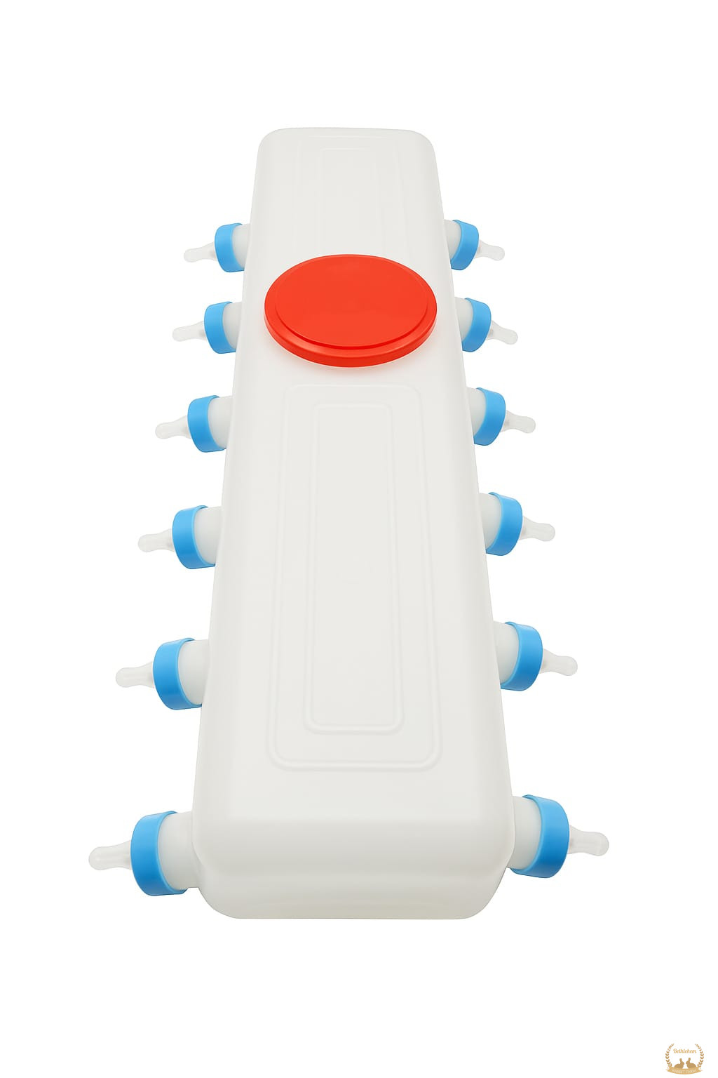 Lamb Drink Nipples Livestock Milk Feeding Bucket 12 Nipples Round